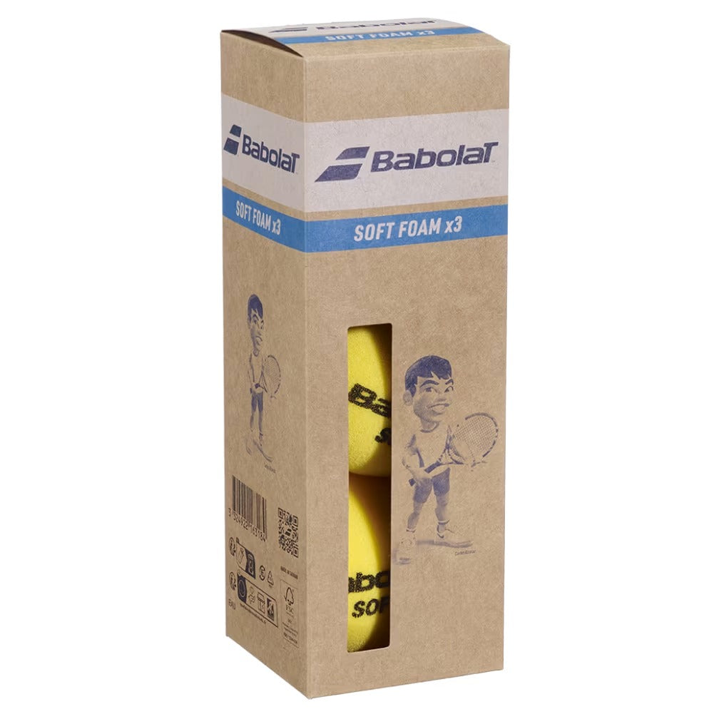 Babolat Soft Foam Yellow Ball Bag X36
