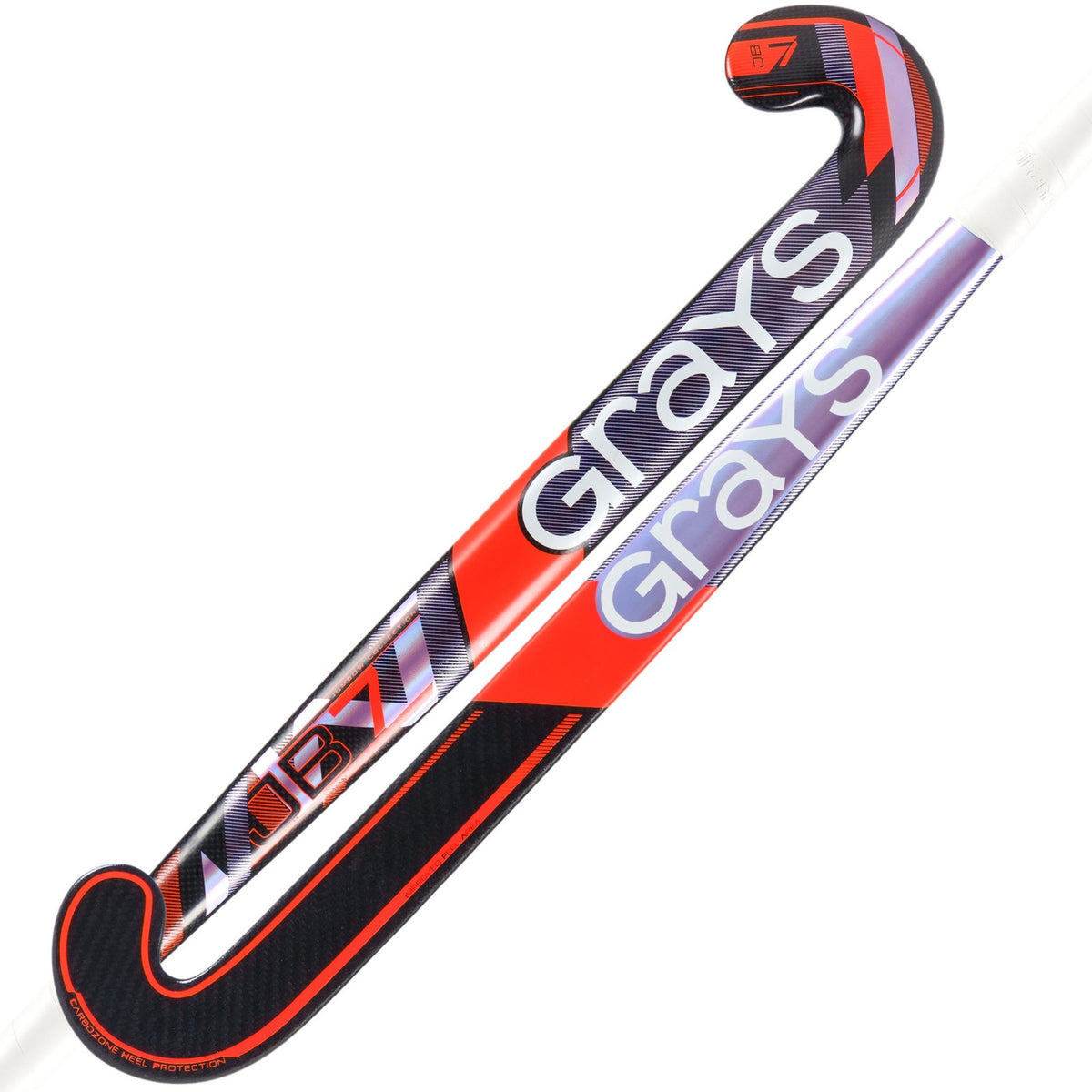 Grays Jumbow 7 Purple/Orange Hockey Stick